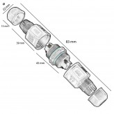 Conector de cabo em - I-  IP67