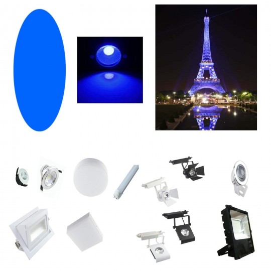 Filtre Bleu pour Luminaire LED