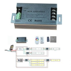 Amplifier RGB LED Strip Light - 350W 12V - 24V  