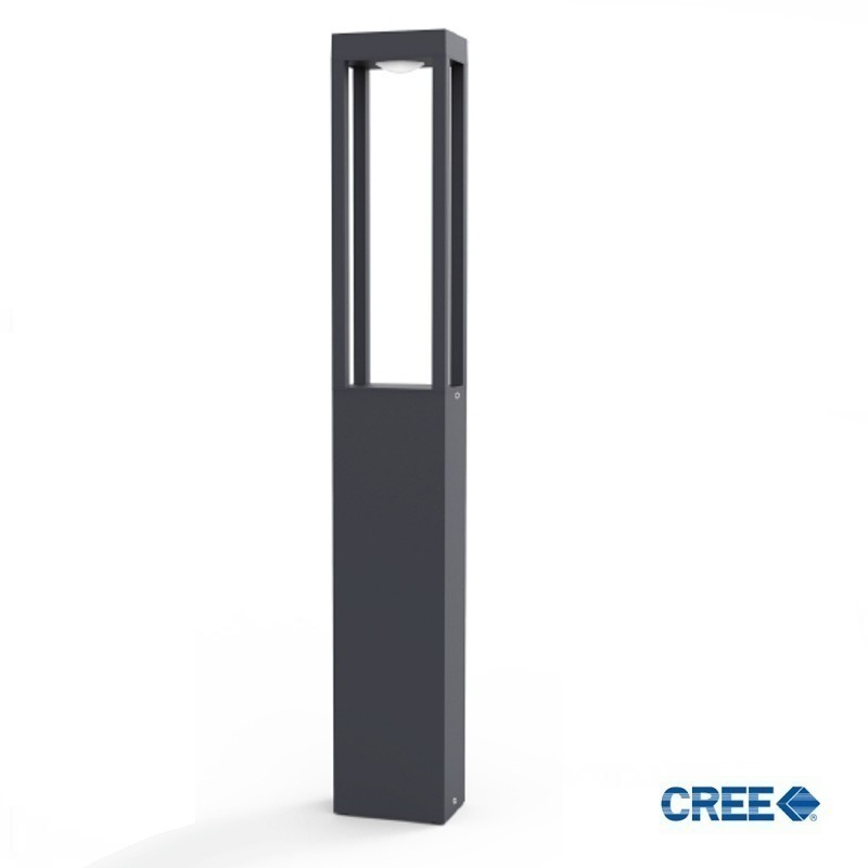 Rectangular LED 10W CREE bollard Outdoor 2020-650