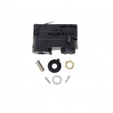 3-PHASE  Connector for rail Black