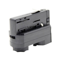 Conector para Calha  TRIFÁSICO Preto