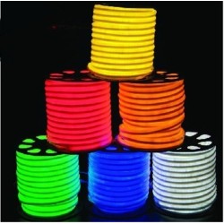 Neon LED Flexible 12V Coil 25m  8mm  Pink