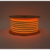 Neón LED 8W Flexible 12V Bobina  25m 8mm Naranja