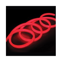 Neón LED 8W Flexible 12V Bobina  25m 8mm  Rojo