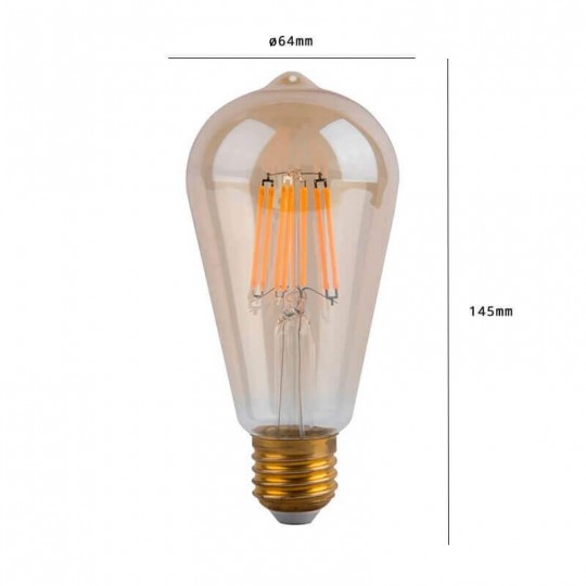 Bombilla LED Vintage 4W E27 Gold