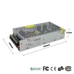 COMPRAR Fonte de alimentação de 200W 12V Tecmo