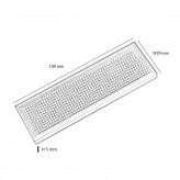 Micro afficheur LED - DC 3.6V  Blanc