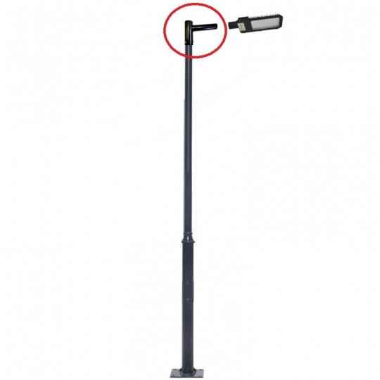 Support for LED street lamp