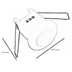 Comprar Detector Movimiento IP20 AC220-240V