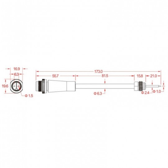 LED Projektor 100W MAGNUM AIR 186Lm/W 25º