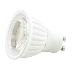 GU10 LED COB - 9W  - 12° - Céramique 5 Ans Garantie