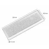 Microrótulo DC 3.6V  Rojo