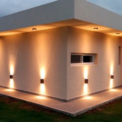 Aplique LED 12W CANNES  Iluminação Dupla Exterior IP54