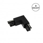 Conector DERECHO TRIFASICO Negro 