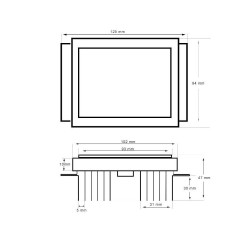 40W LED Street light VALLEY Philips Lumileds SMD 3030 165Lm/W