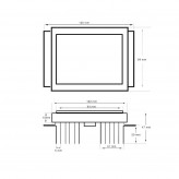 40W LED Street light VALLEY Philips Lumileds SMD 3030 165Lm/W